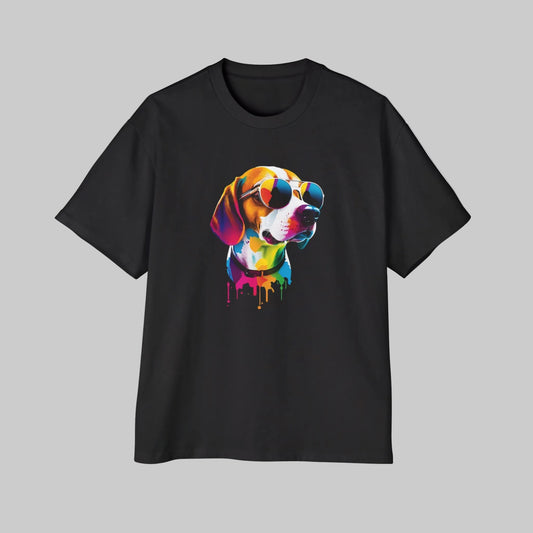 Dog Swag - Colorful | Oversized T-Shirt - Black